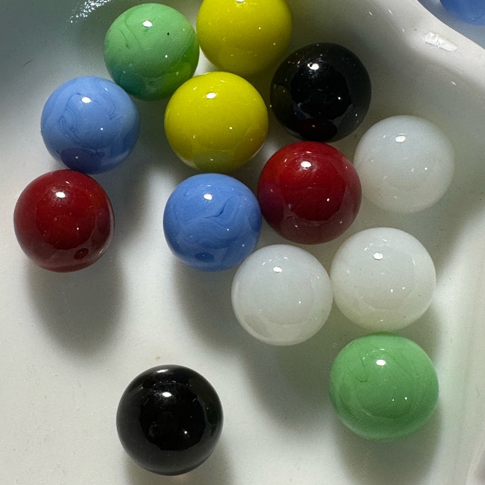 Multicolor Glass Marbles Set - Picture 4 of 5